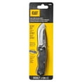 thumbnail image 6 of Cat 6-5/8" Drop Point Folding Knife 2-7/8" Stainless Steel Blade - 980000, 6 of 6