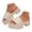 White, variant on Lug Sole Platform Sandals for Women Fashion Solid Chunky Heeled One Band Slides Lightweight EVA Outdoor Slippers White Size 9