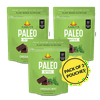 Chocolate Mint Paleo Bites, 3 Pouches Per Order, 6 Bites Per Pouch, 15g of Protein Per Pouch, Top 14 Allergen-free Healthy Brownie Bites, Gluten Free, Vegan And Keto Snacks, Non GMO