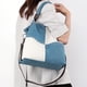 thumbnail image 5 of JIOMAY - Bolso de lona informal para mujer, bolso con asa en la parte superior, bolso cruzado con parches, bolsos de mano de moda con correa larga, nuevo estilo 2024, 5 of 5