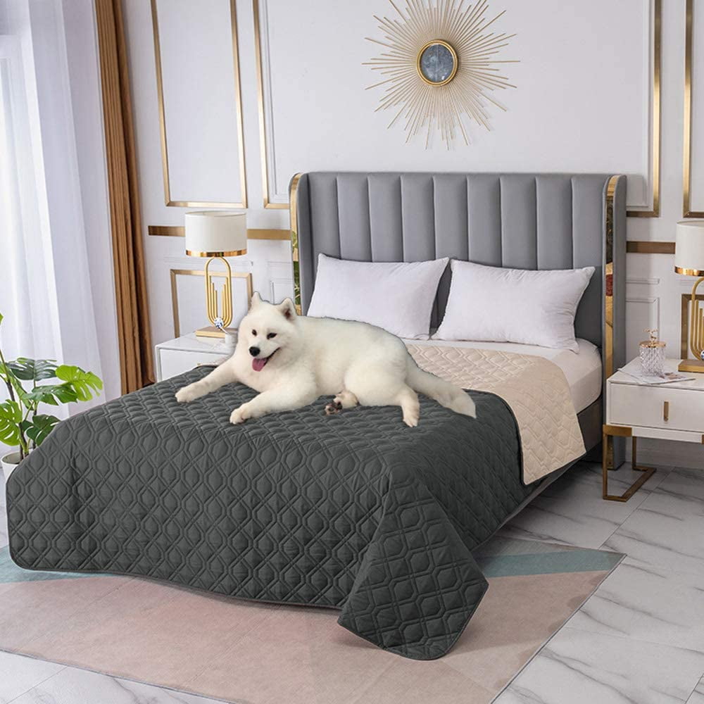 Pet Cat Couch Cover Mattress Protector Furniture Protector for Dog SUNNYTEX Waterproof & Reversible Dog Bed Cover Pet Blanket Sofa