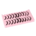 thumbnail image 4 of Juego de 10 pestañas postizas hechas a mano con rizo DD, multicapa, para mujer, 4 of 14