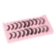thumbnail image 4 of Juego de 10 pestañas postizas hechas a mano con rizo DD, pestañas postizas multicapa para mujer, 4 of 15