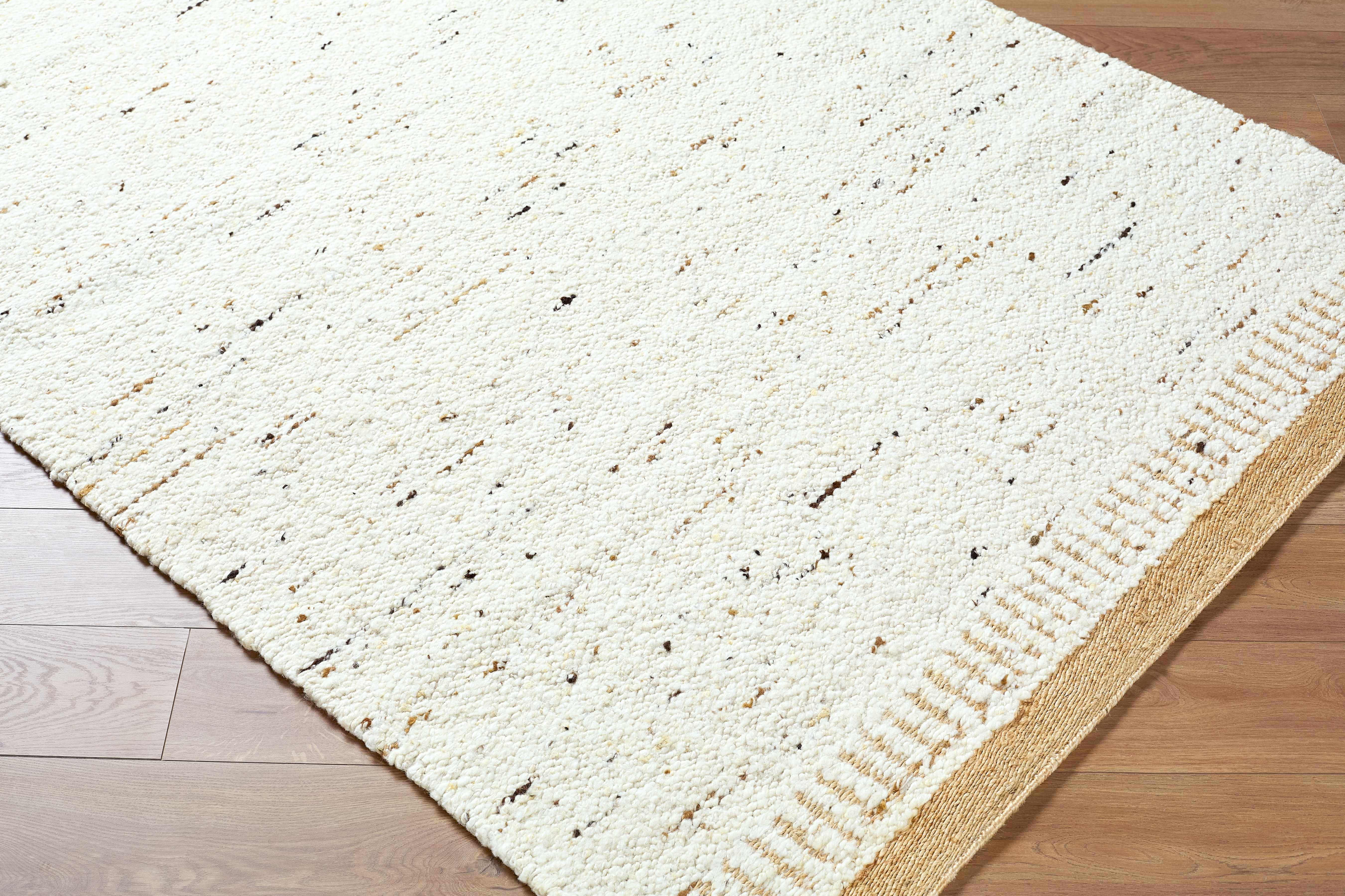BoutiqueRugs Andrey Contemporary Area Rug - Beige, Light Brown, Charcoal - 9' x 12'
