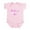 Petal Pink, variant on CafePress - California Girl Infant Bodysuit - Baby Light Bodysuit, Size Newborn - 24 Months