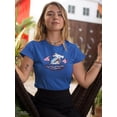 thumbnail image 2 of Find Your Paradise Shark T-Shirt Women -Smartprints Designs, Female 4X-Large, 2 of 4