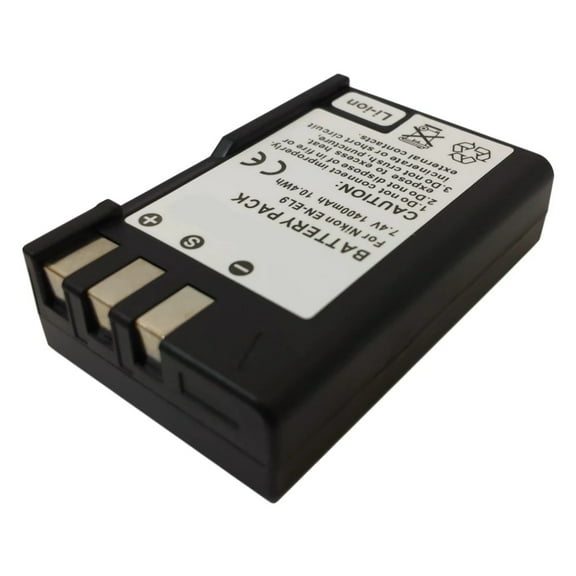 Batteries N Accessories BNA-WB-ENEL9 Digital Camera Battery - li-ion, 7.4V, 1400 mAh, Ultra High Capacity Battery - Replacement for Nikon EN-EL9 Battery