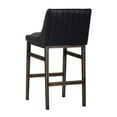 thumbnail image 5 of Home Square Halden 29.5" Modern Barstool in Black/Rustic Bronze - Set of 2, 5 of 5