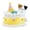 A-Furry Pets Happy Baking Cake # A7, variant on 2026 Furry Pets Happy Baking - Birthday Cake, Birthday Party Cone Hats Cupcake Toppers Picks Sunflower Birthday Hats for Cake Dessert Decoration Birthday Wedding Party Supplies