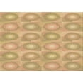 thumbnail image 1 of Ahgly Company Machine Washable Indoor Rectangle Transitional Yellow Orange Area Rugs, 6' x 9', 1 of 7