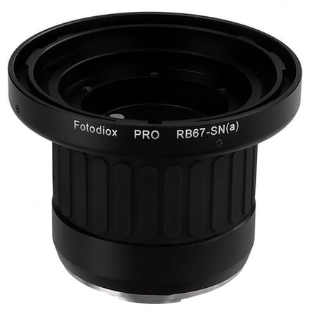 Fotodiox RB67-SnyA-Pro Pro Lens Mount Adapter - Mamiya RB67 Mount SLR Lens To Sony Alpha A-Mount SLR Camera Body with Built in Focusing Helicoid