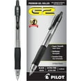 thumbnail image 2 of Pilot, G2 Premium Gel Roller Pens, Ultra Fine Point 0.38 mm, Pack of 12, Black, 2 of 3