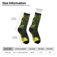 thumbnail image 2 of KLL Screaming Horror Art Print Cool Socks Men's Women's Crew Socks Funny Crazy Novelty Stockings, 2 of 6