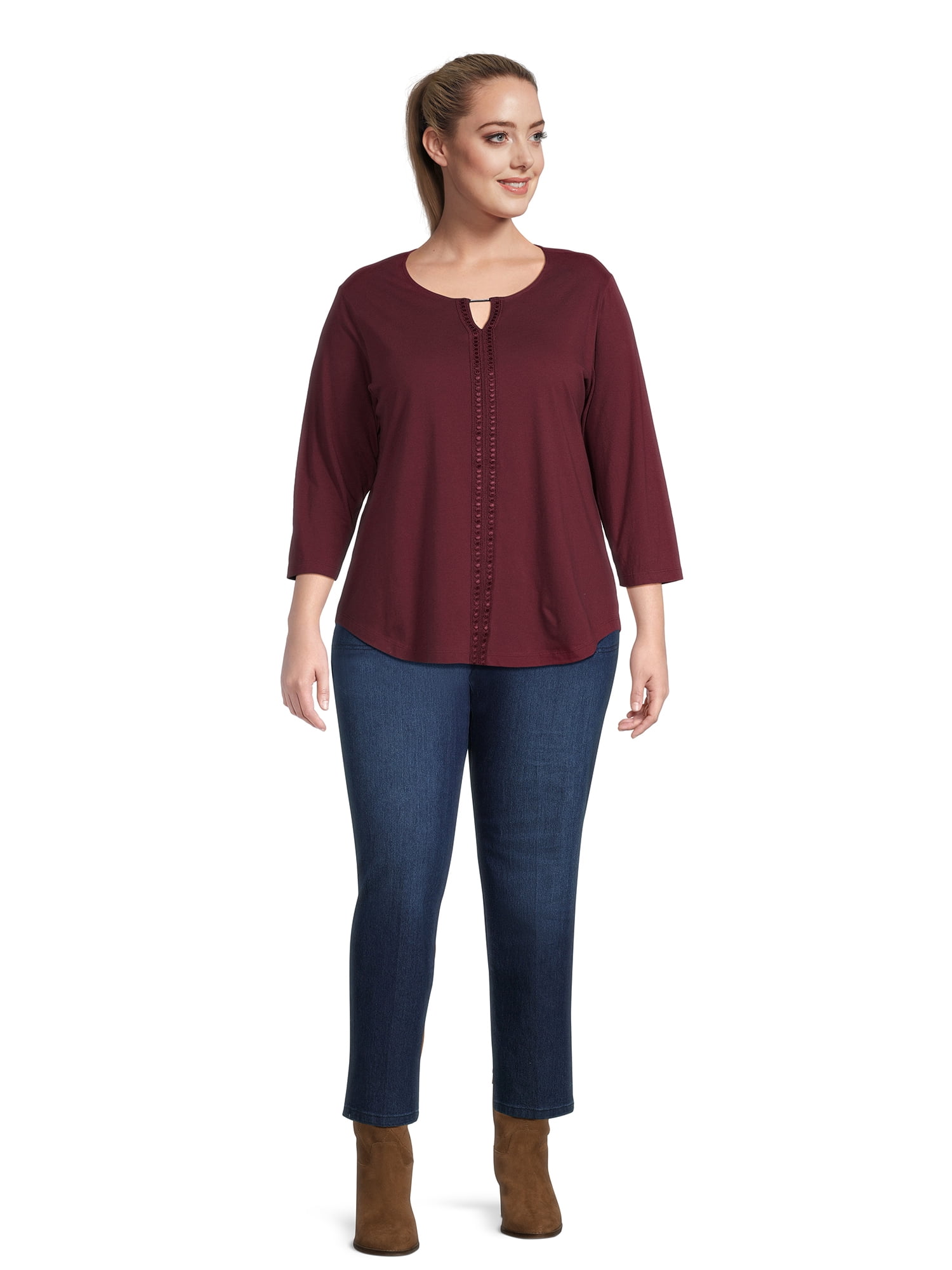 JMS Just My Size by Hanes Women's Plus Size 2 Pocket Pull On Pants, Single and 2 Pack