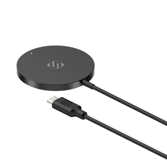 Scosche MSQP-SP Magsafe® Compatible Wireless Charger Compatible with 7.5W Apple Fast Charge