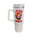 thumbnail image 1 of Termo de acero inoxidable Fartmex color blanco NFL 49´S San Francisco 887 mililitros, 1 of 3