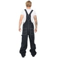 thumbnail image 5 of Men Denim Bib And Brace Overalls Painters Coveralls Pro Work Engineer Dungarees, 5 of 7