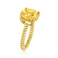 thumbnail image 5 of Ross-Simons 6.75 Carat Citrine Ring in 18kt Gold Over Sterling, Women's, Adult, 5 of 5