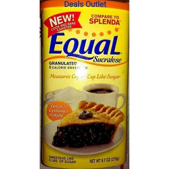 Equal Sucralose Granulated 0 Calorie Sweetener 9.7 oz