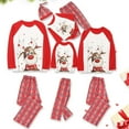 thumbnail image 1 of Pyjamas Assortis pour la Famille Ensemble de Vêtements de Nuit de Noël à Carreaux, 1 of 6
