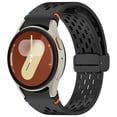 thumbnail image 1 of 22MM FE correa de silicona reloj deportivo con cierre desplegable transpirable agujero de diseño, 1 of 5