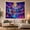 Lotus Moon Falls, variant on Rainbow Waterfall Fantasy Moon in Cosmic Night Sky, Dreamy Surreal for Space Lovers, Mystical Home Decor, Birthday Gift Tapestry Wall Hanging for Bedroom and Living Room