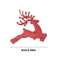 thumbnail image 5 of dajkiuy 6Pcs Reindeer Christmas Ornaments for Tree, Decorative Deer Ornaments, Plastic Elk Decorations for Home Xmas Tree Party Supplies, 5 of 8