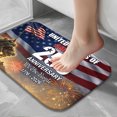 thumbnail image 5 of USA 250th Anniversary Bathroom Mat, America 1776-2026 Independence Day Patriotic Decorative Rug, 250 Years Birthday Nonslip Washable Absorbent Mat for Bathroom, Kitchen, Living Room,Terrace, 5 of 7