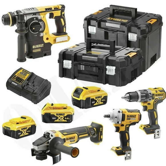 DeWalt - DEWALT. 18V DCK428P3T COMBO KIT (DCF894 + DCD796 + DCG405 + DCH273) 3x5.0Ah TSTAK