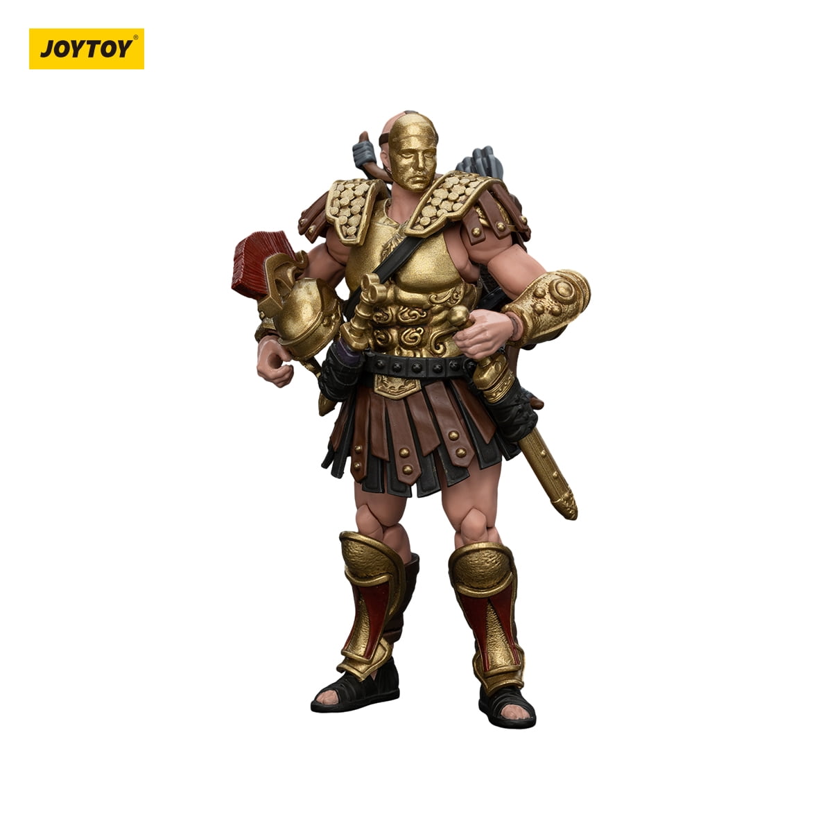 【Rome87】プレイディア本体＆4大ヒーロー BATTLE大全 (非売品 JOYTOY Strife Roman Republic LegionX Optio Collection Model