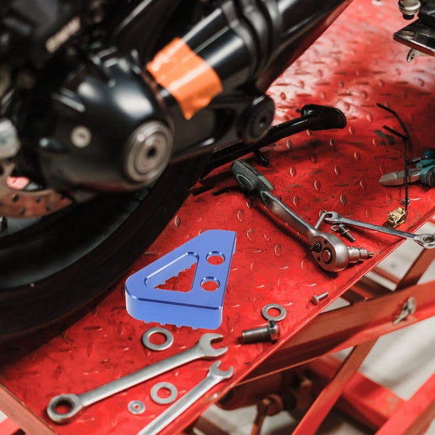unbranded Reposapiés Trasero Para Motocicleta Con Soporte Resistente Compatible Con Ktm Rc 125 200 390 690 990