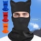thumbnail image 3 of UV Protection Face Mask Neck Cover Motorcycle Bike Riding Breathable Funny Cat Ear Balaclava Hood -, 3 of 5