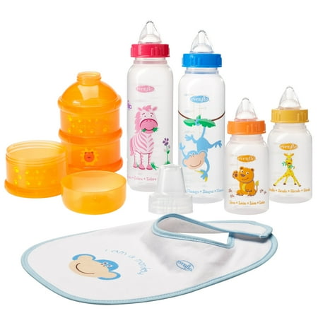 UPC 032884172641 product image for Evenflo Zoo Friends Infant Starter Set, BPA-Free | upcitemdb.com