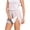 Light pink, variant on Women's Striped Post-Surgery Recovery Shorts, Side Velcro Closures for Easy Open, Medical Nursing Care Shorts for Hip & Knee Recovery