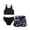 k786-Black, variant on LIIPEE Girls Swimsuit Sets Casual Summer Solid Color Sleeveless Crew Neck Swim Vest Fashion Graphic Printed Beach Shorts Two Piece Set Children Cute Comfortable Breathable Swimsuits,Black,15-16 Years