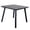 Antique Dark Grey, variant on S-HOME All-Weather Outdoor Square Patio Table with Umbrella Hole Iron Frame, 35" WPC Top, for Balcony and Backyard Gatherings, Antique Dark Grey