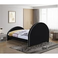 thumbnail image 6 of Meridian Furniture Brody Black Velvet Queen Bed, 6 of 6