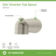 thumbnail image 4 of Dia Diverter Tub Spout in Brushed Bronze, 4 of 7