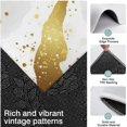 thumbnail image 3 of White Marble Gold Spot Pattern Kitchen Rugs Sets Of 3,Kitchen Runner Rugs Non Skid Washable,Decorative Kitchen Floor Mats for Kitchen,Sink,Laundry,17"x30"+ 17"x47" + 17"x59", 3 of 6