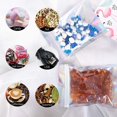 thumbnail image 5 of Bolsas de Mylar a prueba de olores resellables Bolsa de papel de aluminio Bolsa de almacenamiento plana Afortunado Sencillez, 5 of 5