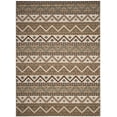 thumbnail image 4 of Safavieh Veranda 2'6" X 10' Power Loomed Rug in Creme and Brown, 4 of 4