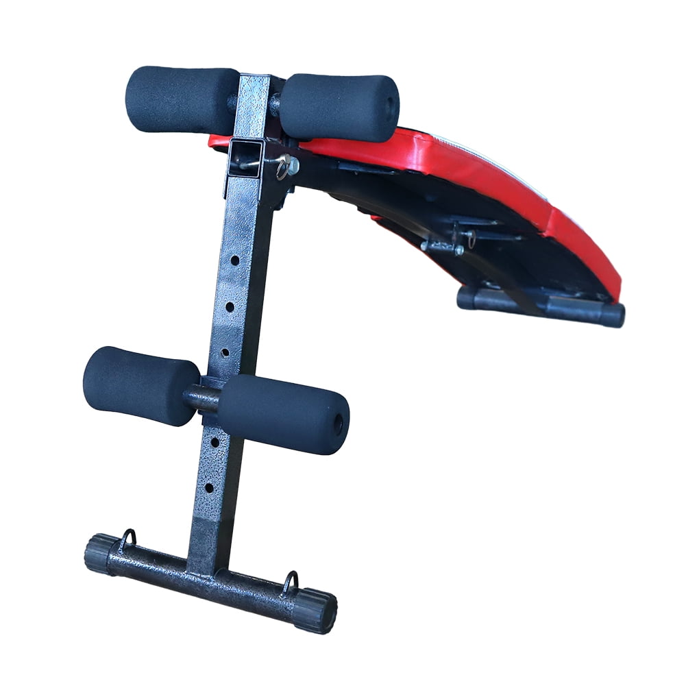 Sit-up Chair Collapsible Design Multi-Position Adjustable Utility Bench 220lbs Maximum Weight For Home Gym Weightlifting Strength Training