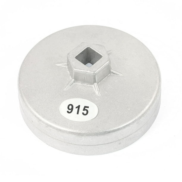 13mm 0.5" Square Drive 92mm 15 Flutes End Cap Style Oil Filter Wrench