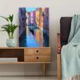 thumbnail image 5 of Qisvanset 12x16 Inch Lavender Field Sunset Oil Painting Canvas Print Wall Art, 5 of 5