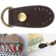 thumbnail image 4 of Kit de 4 piezas de bolso de mano para hacer uno mismo con detalles en bronce para manualidades y costura Juego de bolsos de piel de vaca marrón, 4 of 8