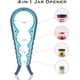 thumbnail image 3 of Paquete de 5 abridores de botellas para manos débiles, manos artríticas, personas mayores con 2 piezas de goma de silicona para abridor de tarros, herramienta de apertura de tarros de fácil giro, abr, 3 of 5
