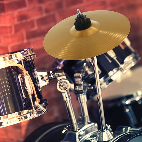 OUNONA 2- Drum Cymbals Replacement Set for Professional Drummers and Musicians, Percussion Accessories
