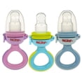 thumbnail image 1 of Alimentador Infantil Nuby Multicolor con Cubierta Higiénica para Primeros Alimentos, 1 of 6
