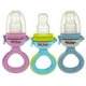thumbnail image 1 of Alimentador Infantil Nuby Multicolor con Cubierta Higiénica para Primeros Alimentos, 1 of 6