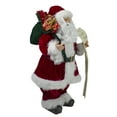 thumbnail image 2 of Northlight 24" Santa Claus with Bag of Gifts and Naughty or Nice List Christmas Figure, 2 of 4